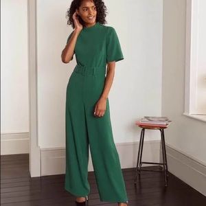 NWT Sophie Belted Jumpsuit - Deep Forest (Boden)